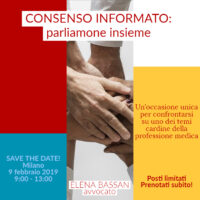 Save the date – Milano, 9 febbraio 2019